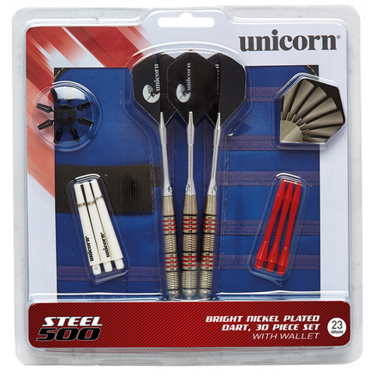 Unicorn Steel 500 Dart set