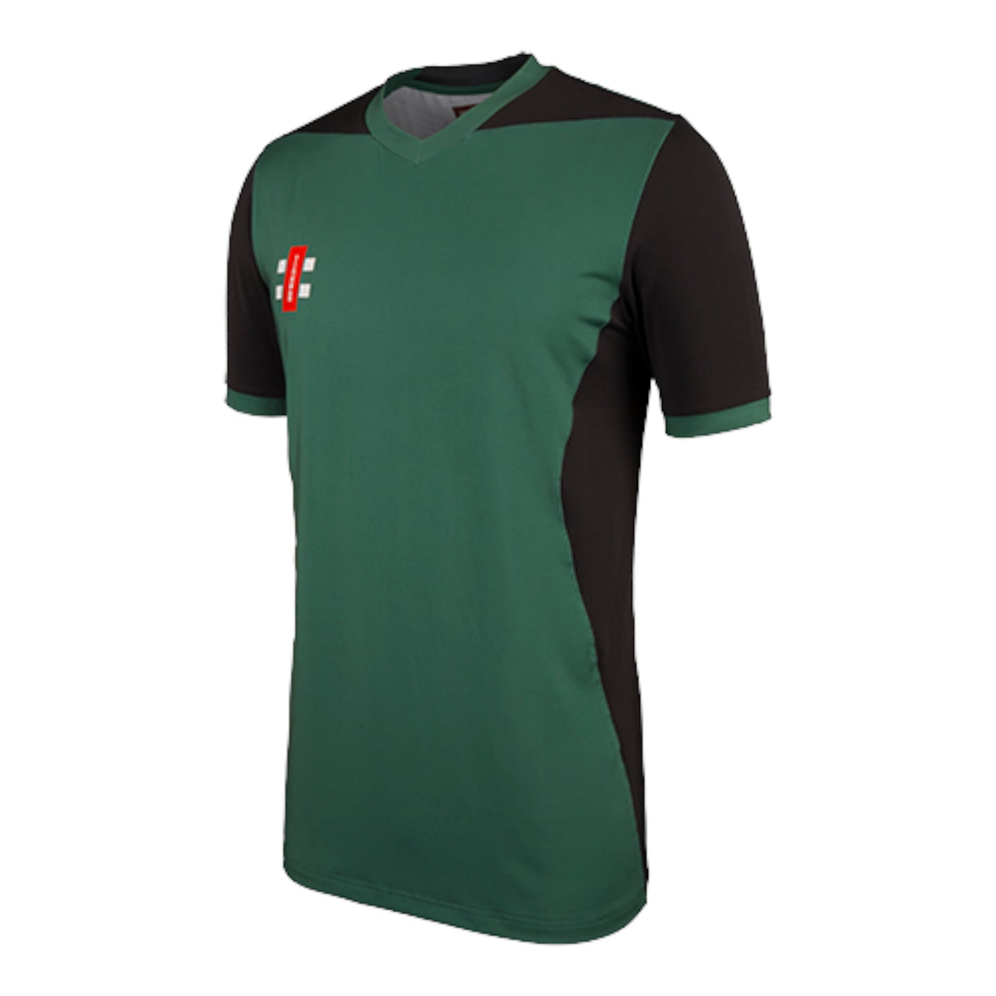 GN T20 SS Shirt Green & Black