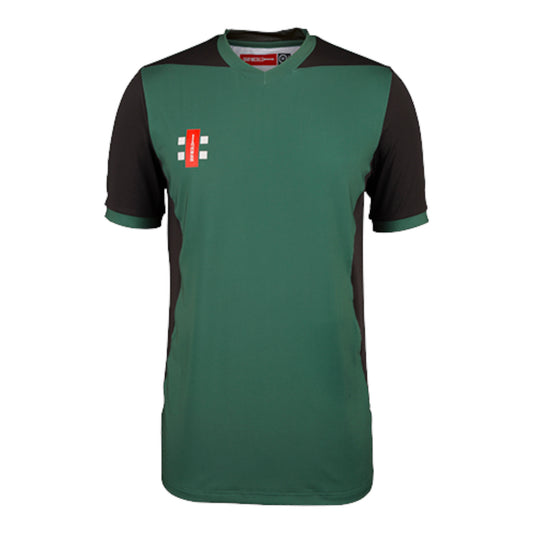 GN T20 SS Shirt Green & Black
