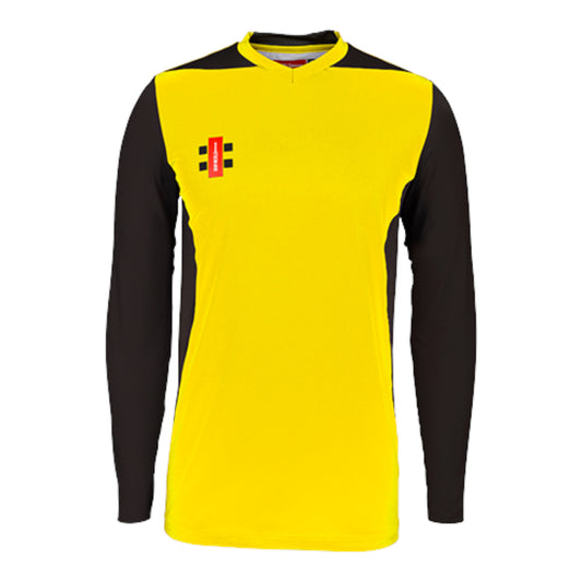 Copy of Copy of GN T20 LS Shirt Yellow & Black
