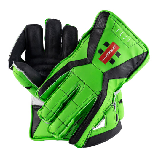 Gray Nicolls Wicketkeeping Gloves Test Green