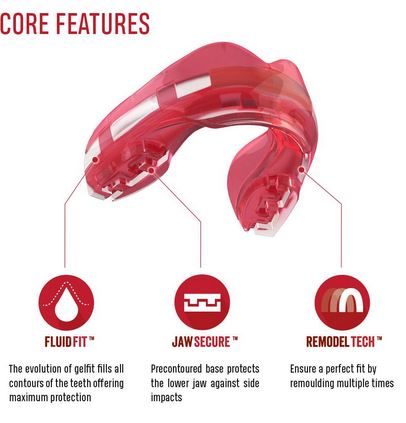 SAFEJAWZ Ortho Series Self-Fit Mouthguard for Braces