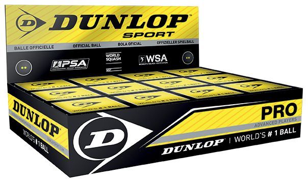 Dunlop Pro Squash Balls Individual