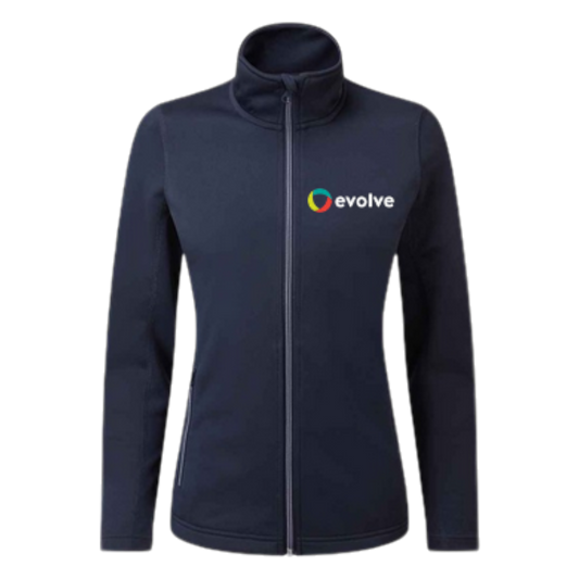 Evolve Womens Athletic Full Zip Jacket