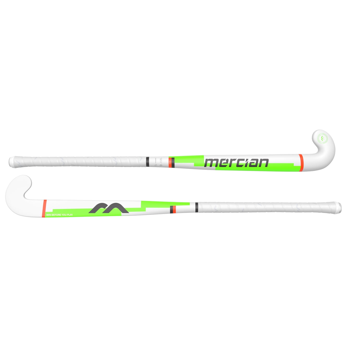 FG100_Neon Hockey Stick Flat Front and Back