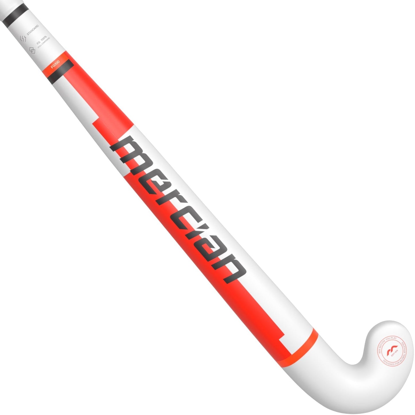 FG100_Red Hockey Stick Flat Back