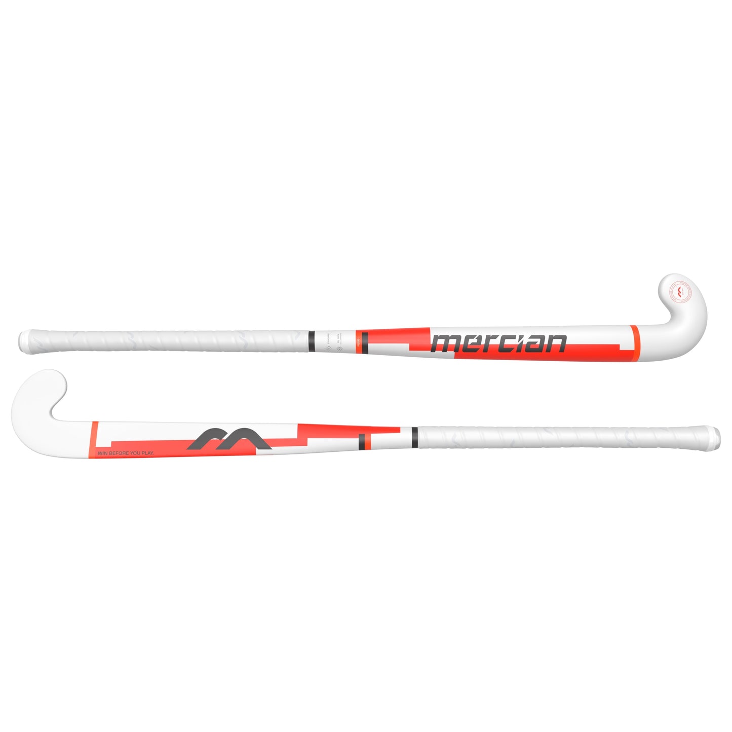 FG100_Red Hockey Stick Flat Front and Back