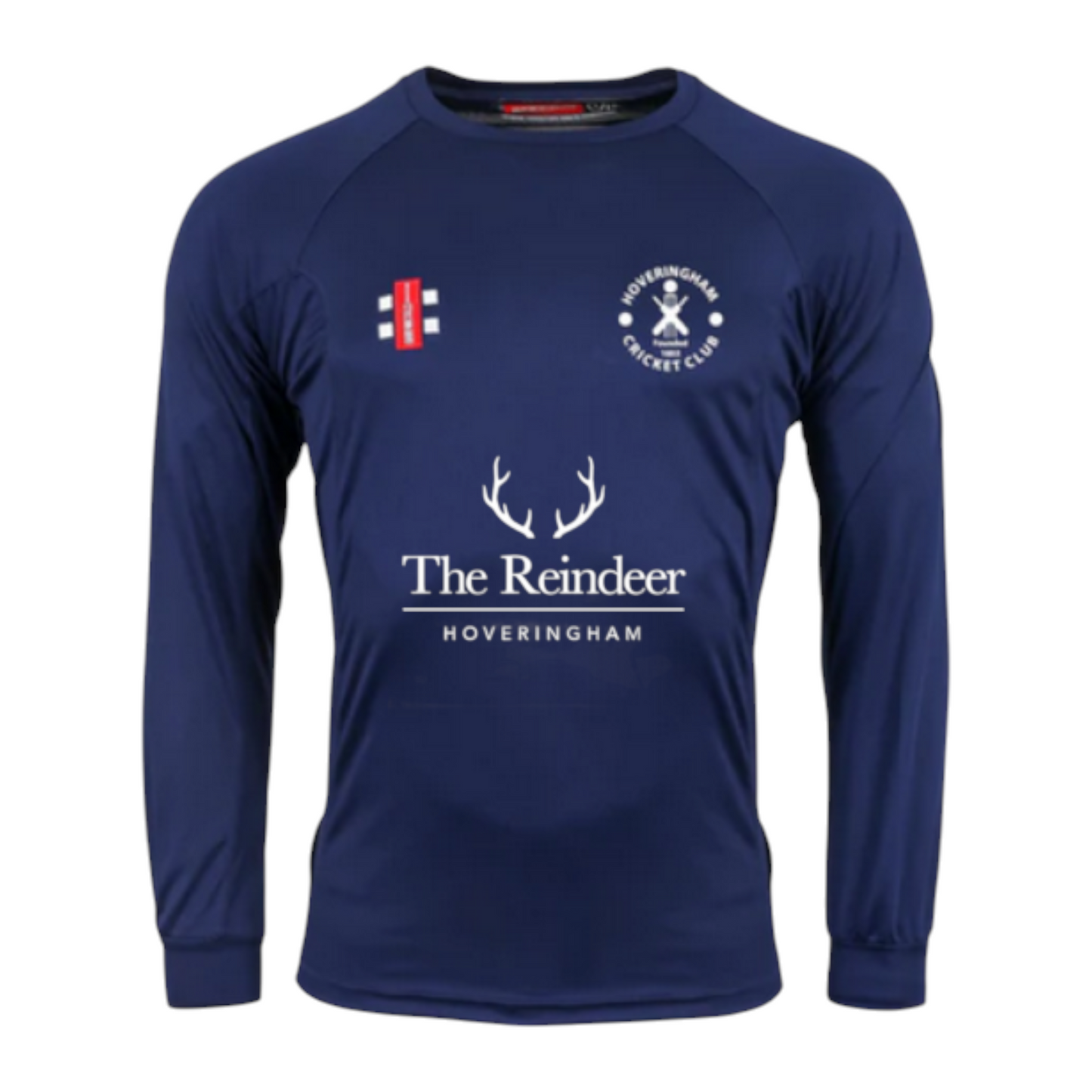 Hoveringham CC Long Sleeve Matrix Tee