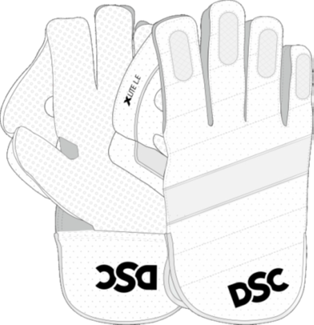 DSC XLITE L.E. Wicket Keeping Gloves- Adult