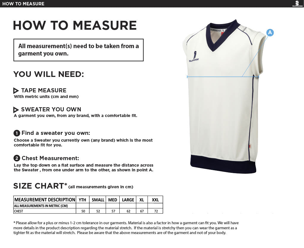 Ruddington CC Curve Slipover