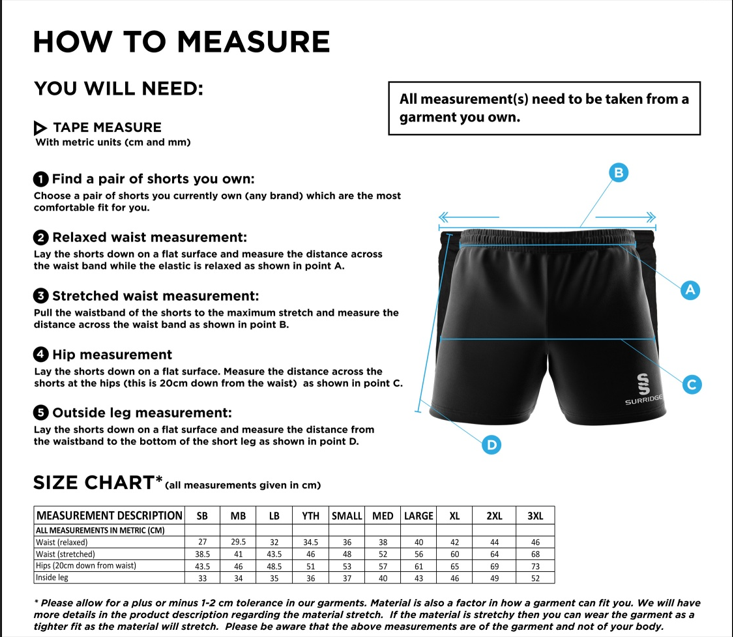 South Nottingham HC Shorts