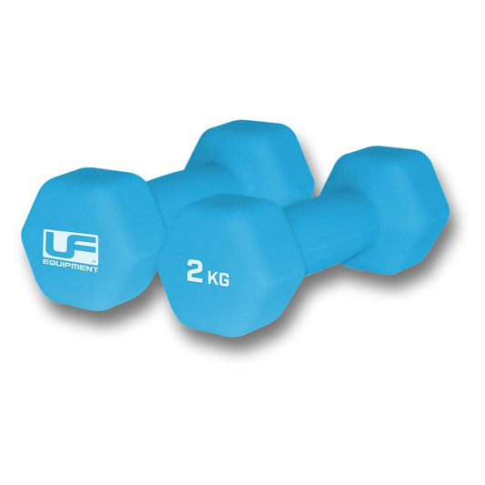 Urban Fitness Hex Dumbbells - Neoprene Covered (Pair)