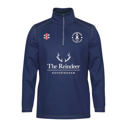 Hoveringham CC Quarter Zip Fleece