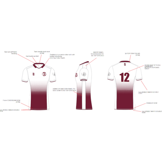 Worksop HC Shirt (Max 6-8 week turnaround) + Postage Surcharge