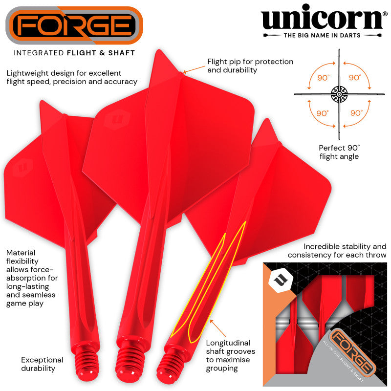 Unicorn - FORGE INTEGRATED - PLUS MEDIUM BLACK or RED