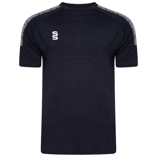 Dual Training T-Shirt: Navy Melange