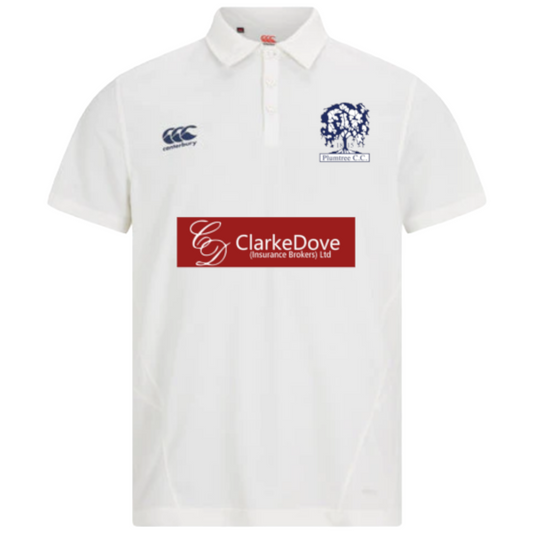 Plumtree CC Short Sleeved Canterbury Playing Shirt Senior Player