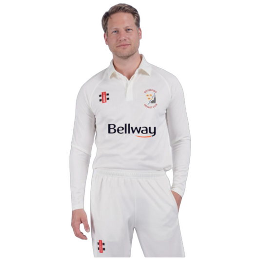 Bottesford CC Long Sleeve Matrix Shirt
