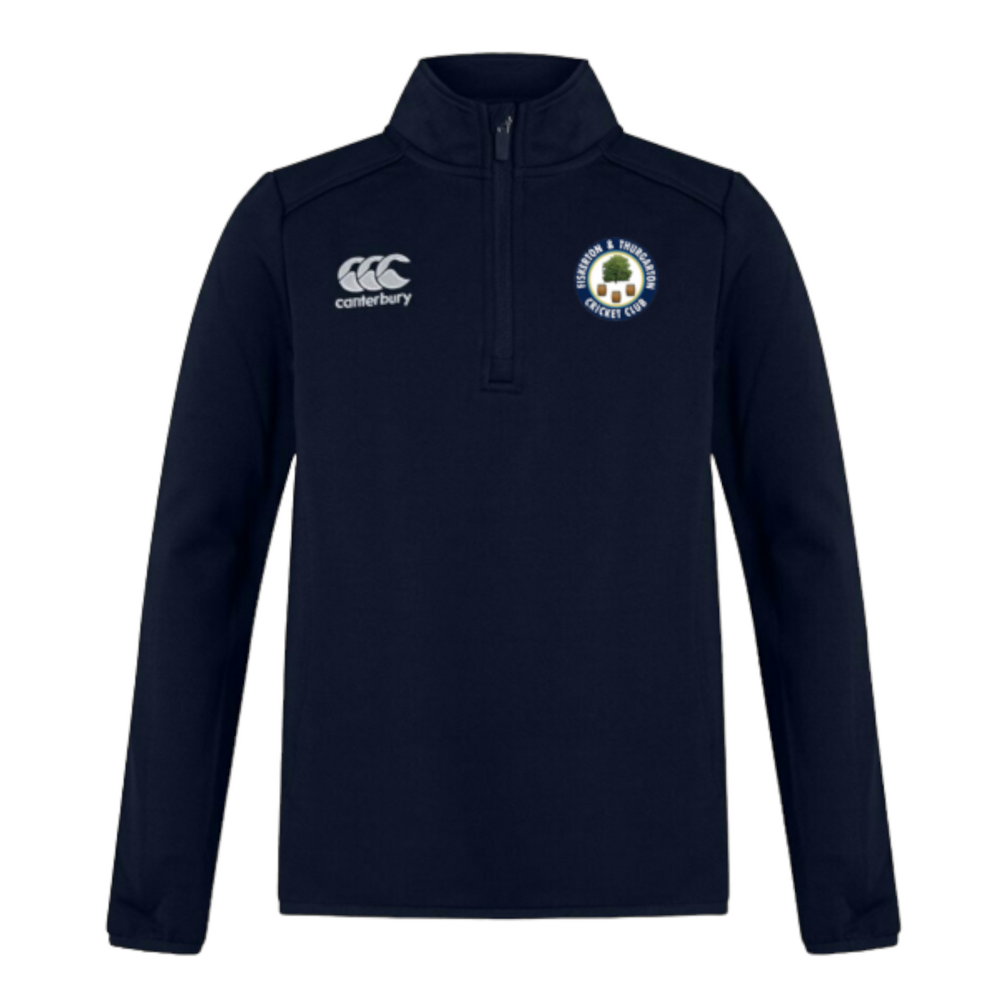 Fiskerton & Thurgarton CC Senior 1/4 Zip