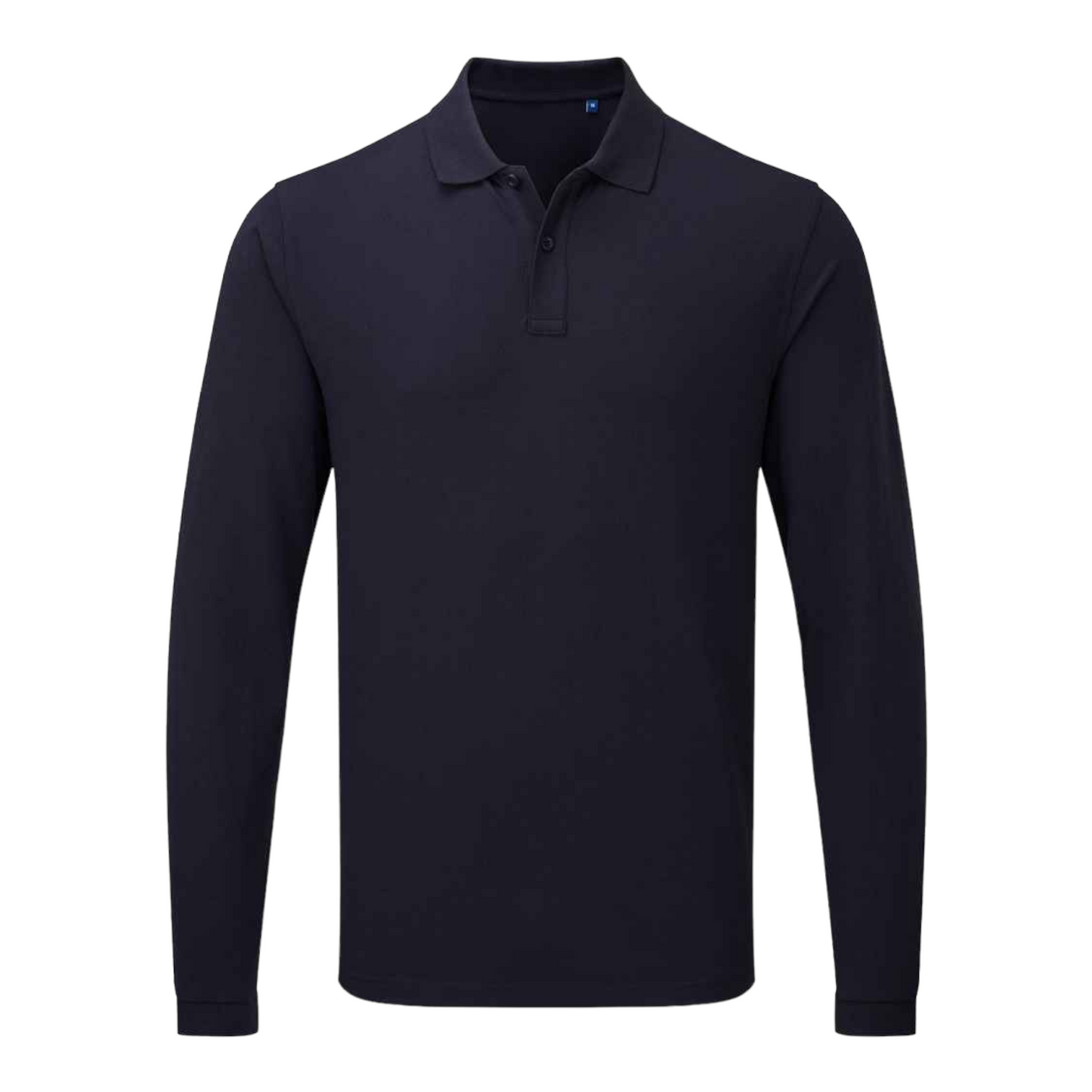 Premier Essential Unisex Long Sleeve Polo Shirt