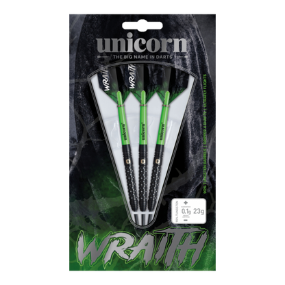 WRAITH STEEL TIP DART SET - 90% TUNGSTEN By Unicorn