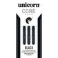 Unicorn Core Plus Black Brass Style 2 Steel Tip Dart