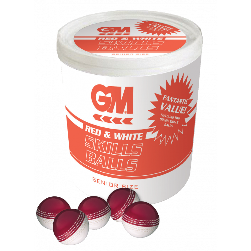 Gunn & Moore Half Skills Ball Bucket of 24