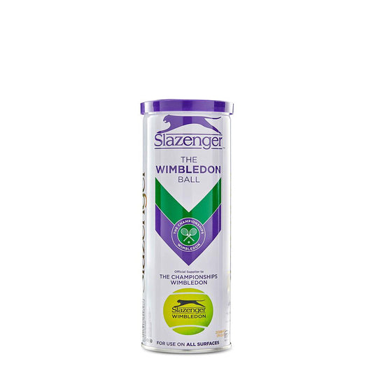 Slazenger Wimbledon Tennis Balls Tube of 3