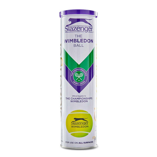 Slazenger Wimbledon Tennis Balls Tube of 4