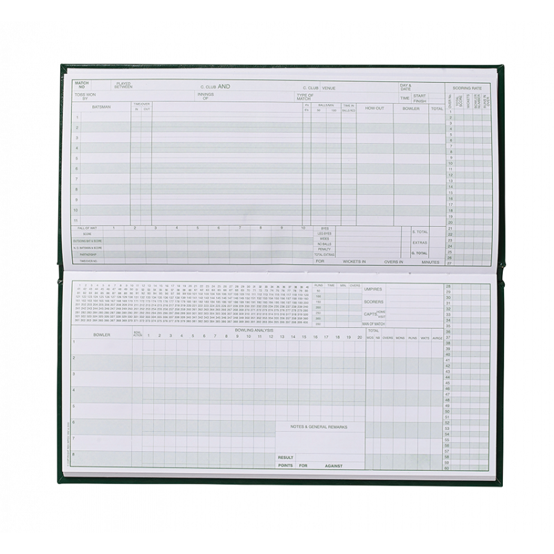 Gunn & Moore Score Books