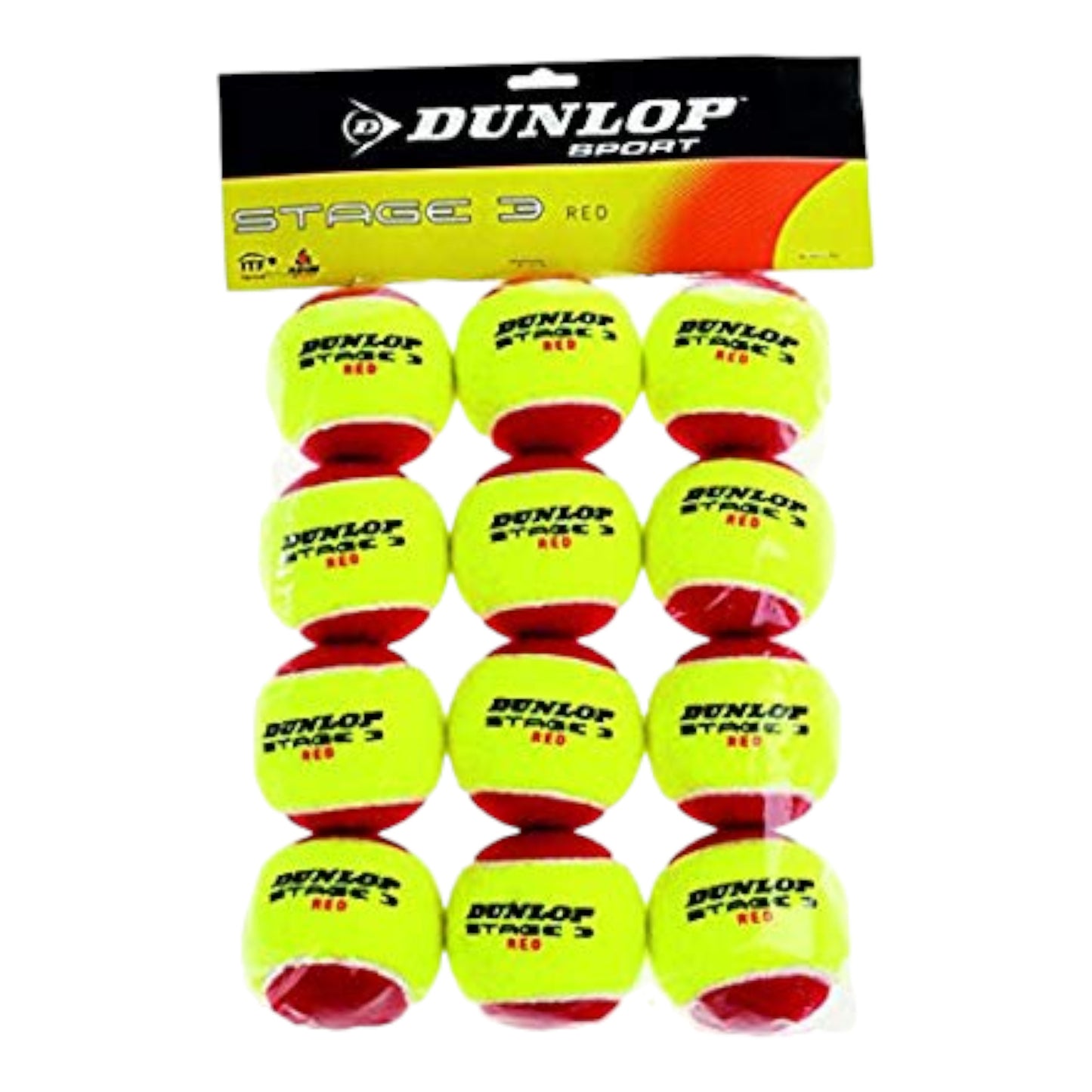 Dunlop Mini Tennis Balls (Red) x 12