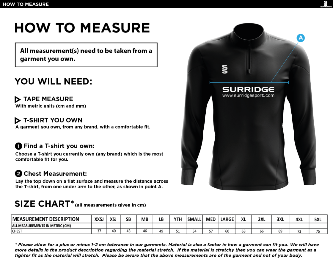 WBHC Active 1/4 Zip