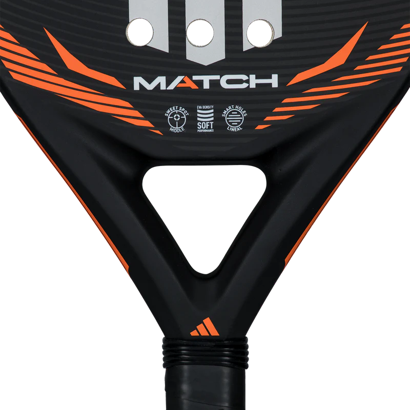 Adidas Match Padel Racket 2026 Black/Orange 1