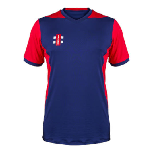 GN T20 SS Shirt Navy and Red