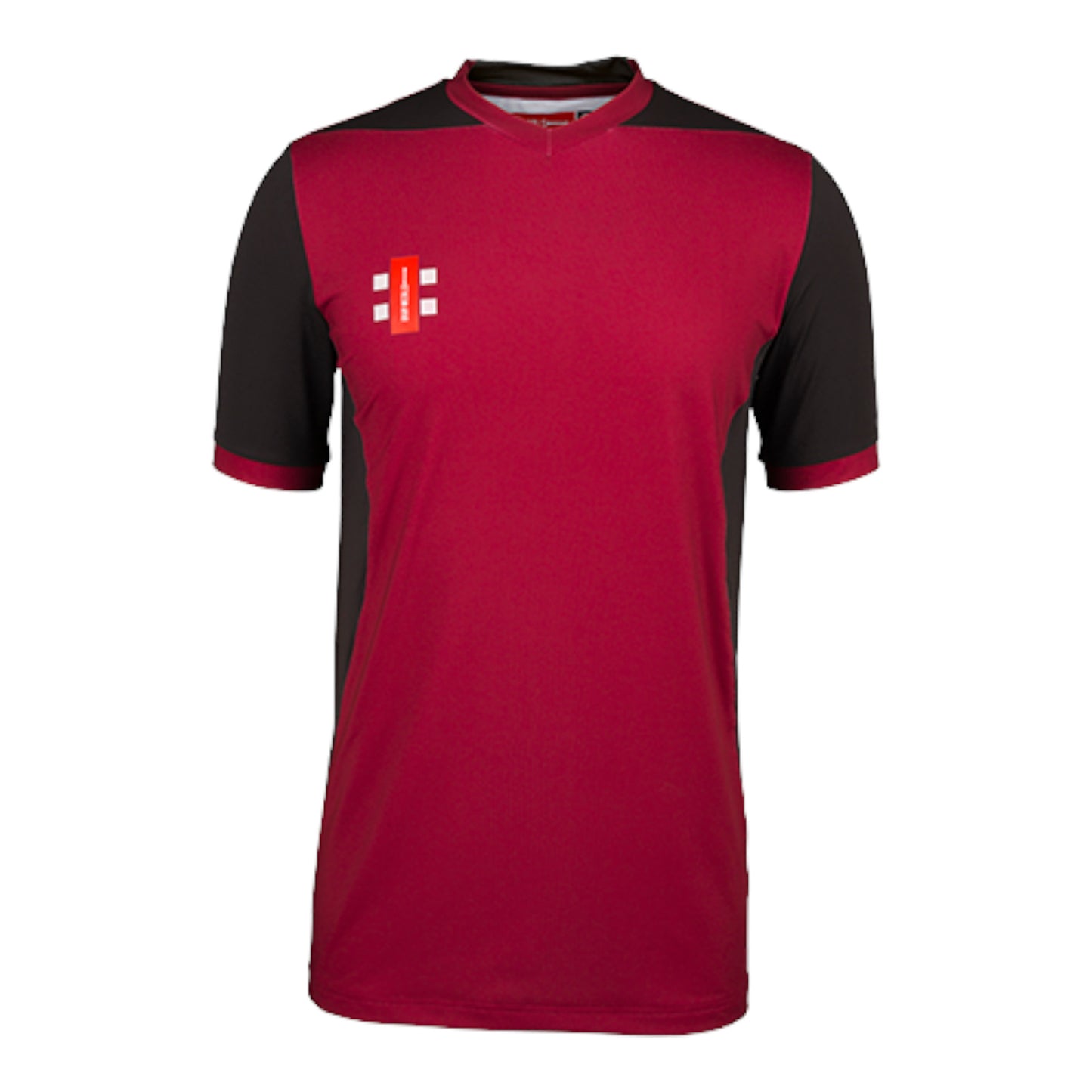 GN T20 SS Shirt Maroon & Black