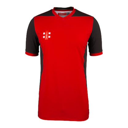 GN T20 SS Shirt Red and Black