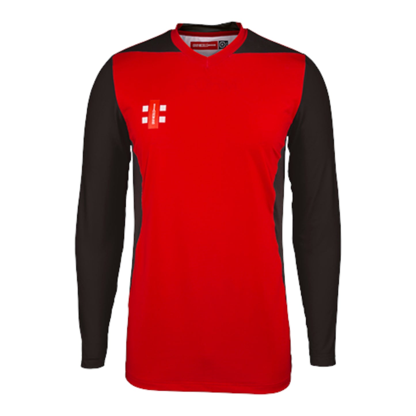 GN T20 LS Shirt Red & Black