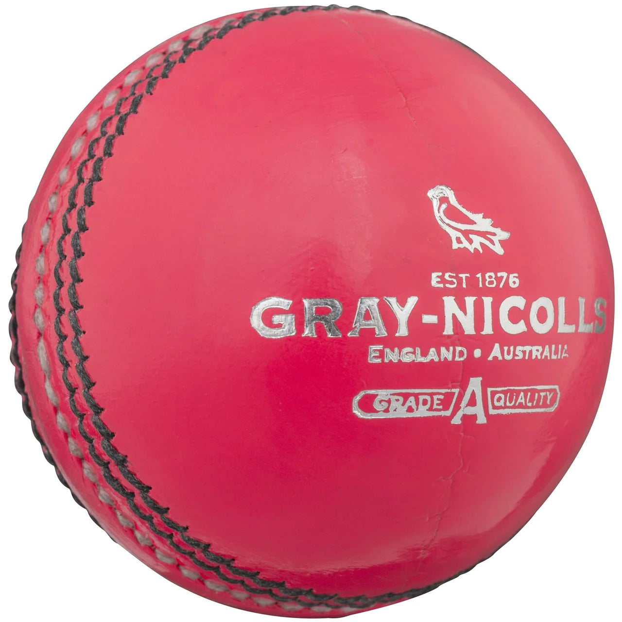 Gray Nicolls Crest 5 Star Adult Pink Cricket Ball
