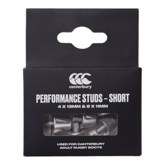 CANTERBURY PERFORMANCE STUDS SHORT SILVER