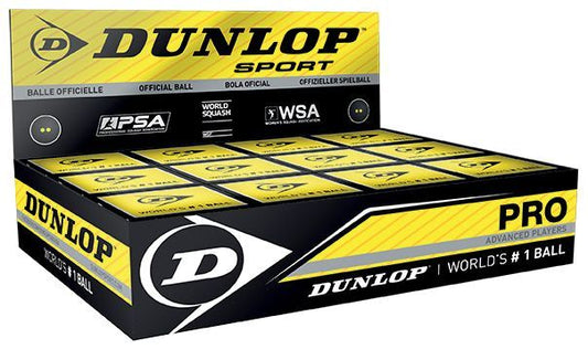 Dunlop Pro Squash Balls Individual