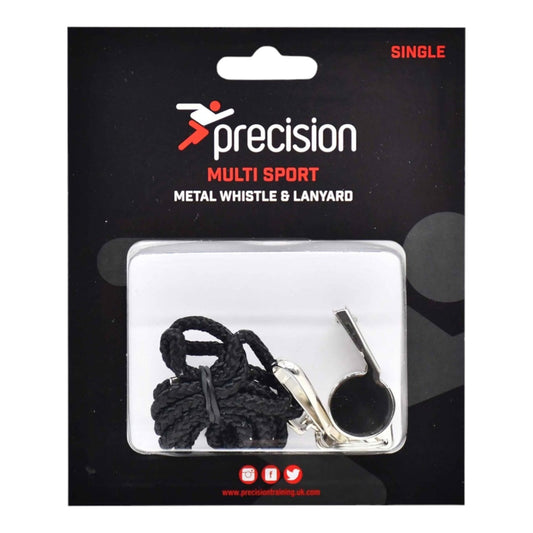Precision Metal Whistle & Lanyard (Single)