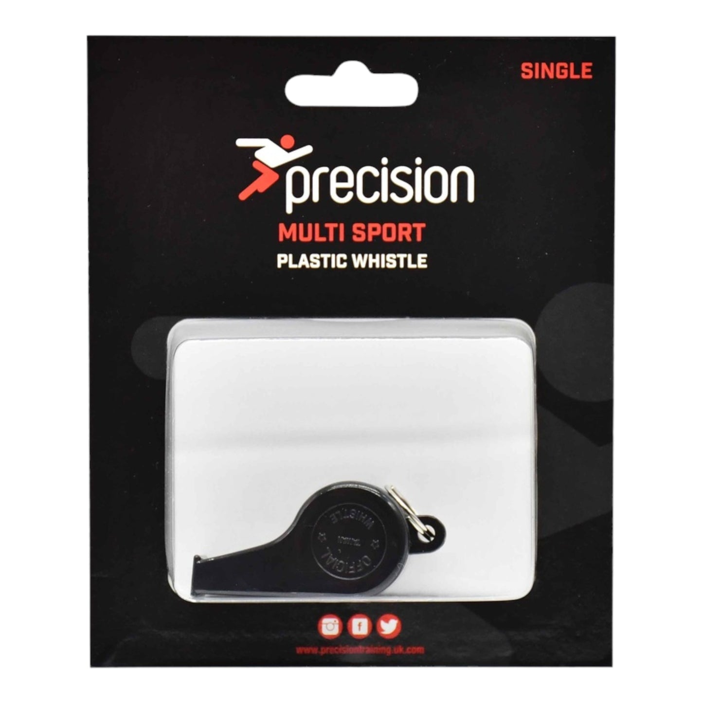 Precision Plastic Whistle (Single)
