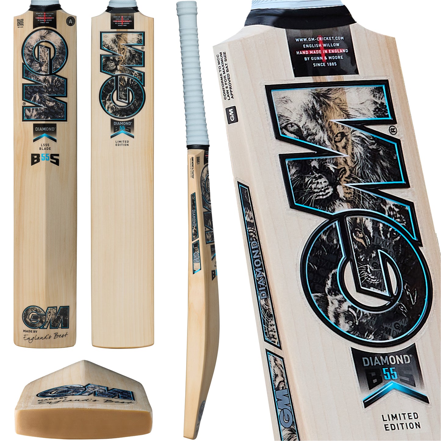 Gunn & Moore Diamond Cricket Bat 2026 - Adult
