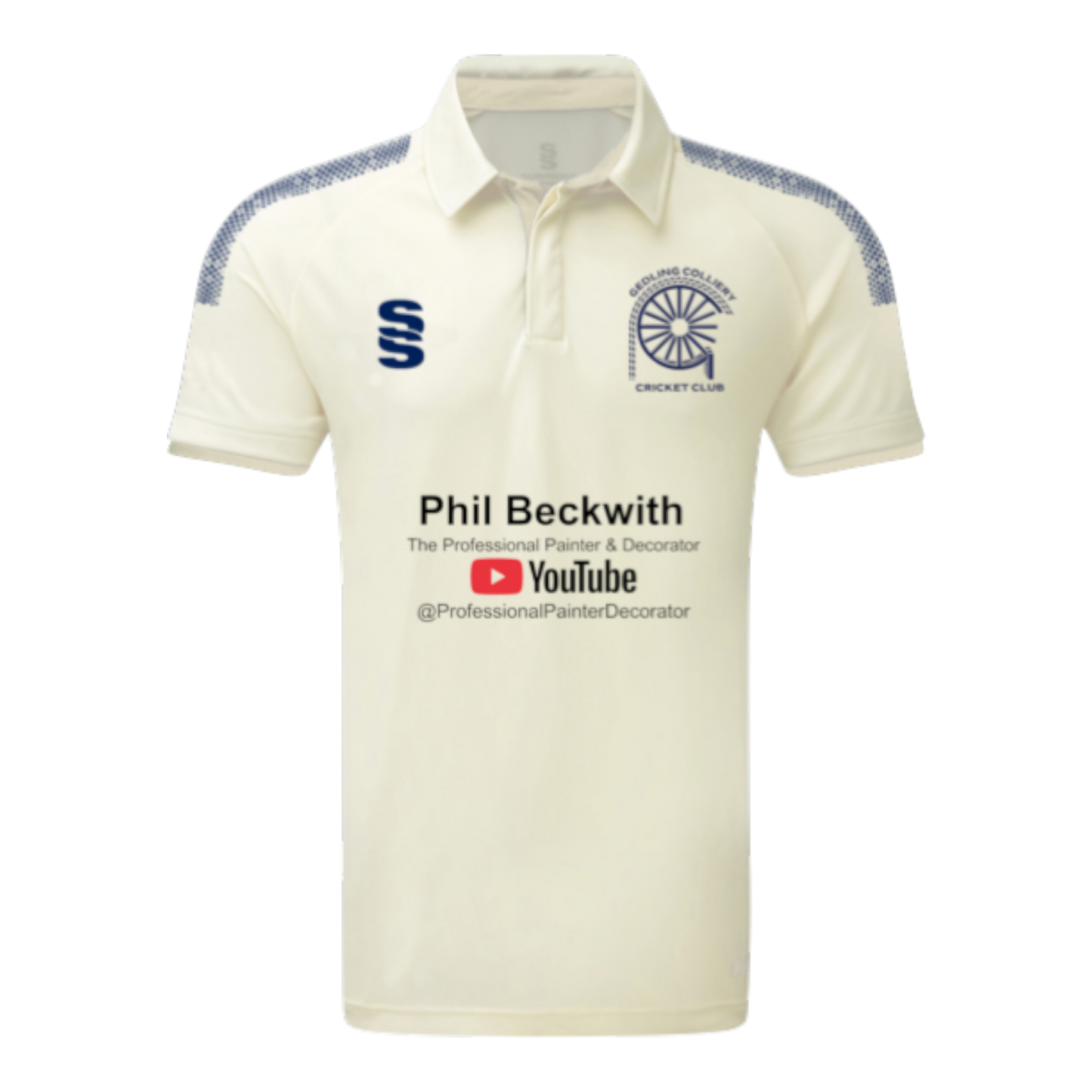 Gedling Colliery CC Fuze Short Sleeve Junior Shirt