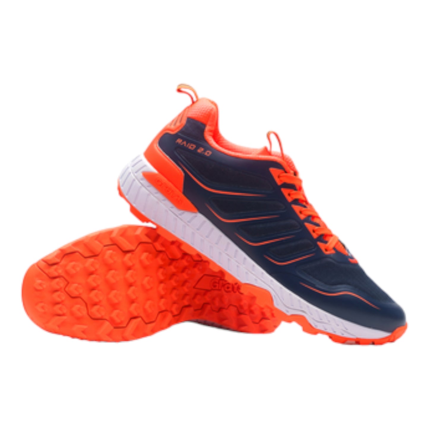 Copy of Grays Raid Hockey Shoes Navy Orange