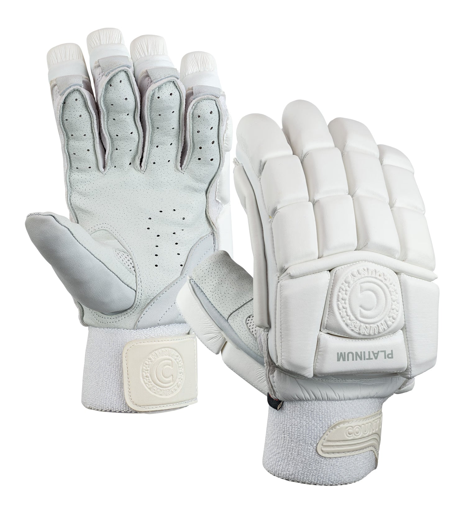 Hunts County Platinum Batting gloves