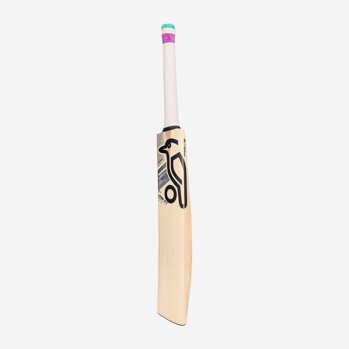 Kookaburra PRISM PRO 2.1 ELITE BAT CRICKET BAT Side angled view