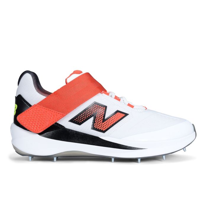 New Balance CK4040 F7 Cricket Shoes  Right Foot side view showing Bowling strap