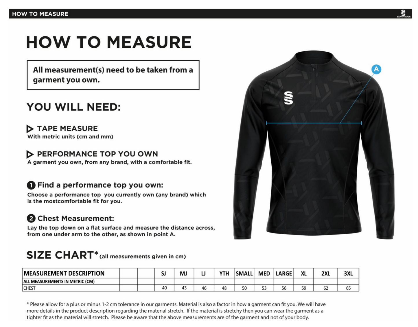 Boots HC Academy Impact 1/4 zip