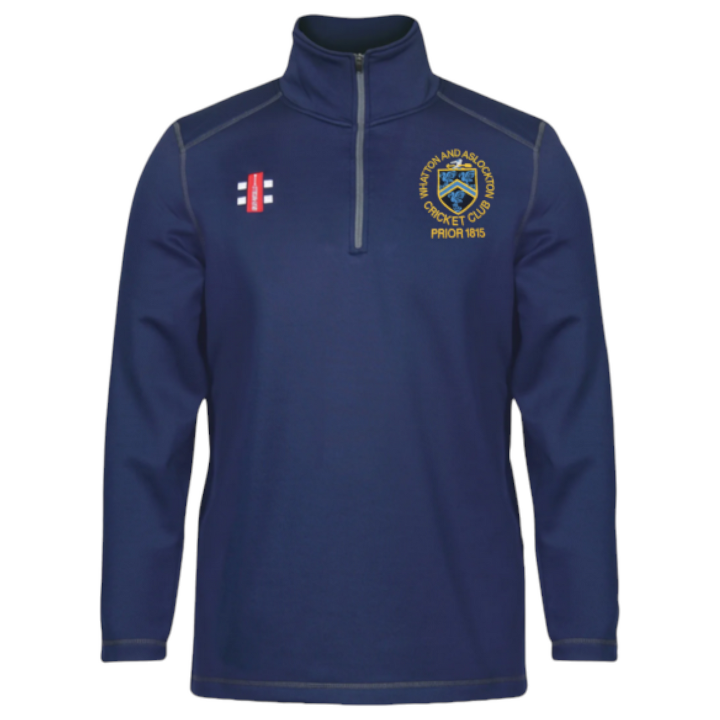 Whatton & Aslockton CC Mens Quarter Zip Fleece